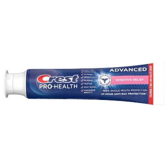 Crest Pro-Health Advanced Toothpaste Sensitive Relief Toothpaste - 5.1oz image {9}