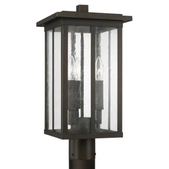 Capital Lighting Barrett 3 - Light Lantern in  Oiled Bronze image {4}