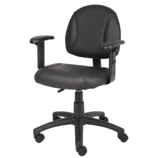 Posture Chair with Adjustable Arms Black - Boss Office Products image {5}