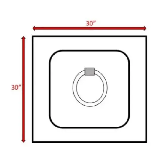Fiber Reinforced Concrete Propane Gas Fire Pit Table, Durable Outdoor Heating Solution with Stainless Steel Burn Area image {5}