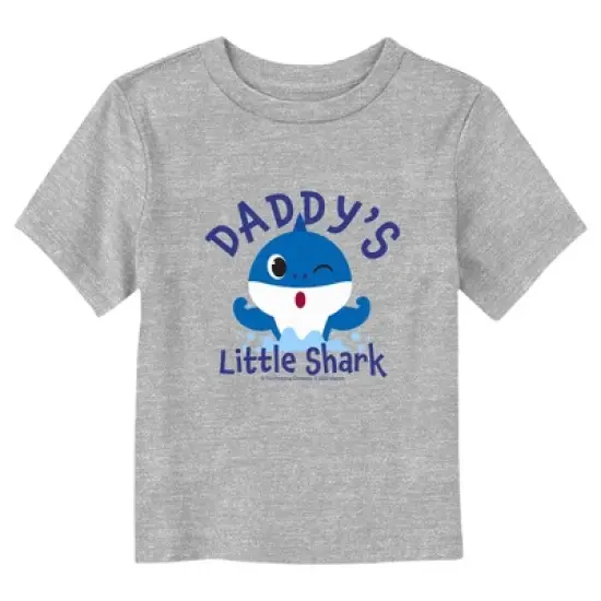 Toddler's Baby Shark Daddy's Little Shark T-Shirt image {2}