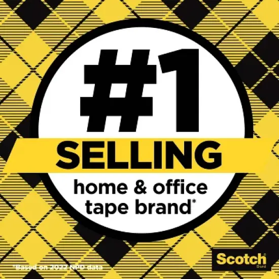 Scotch Double Sided Permanent Tape .75" x 300" image {2}