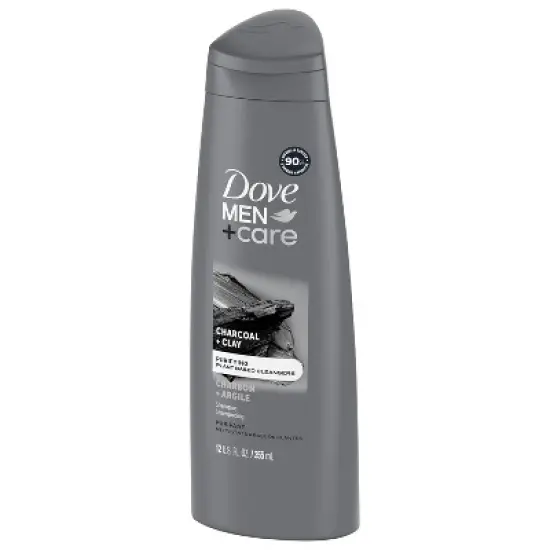 Dove Men+Care Shampoo Charcoal + Clay, 12 oz image {2}