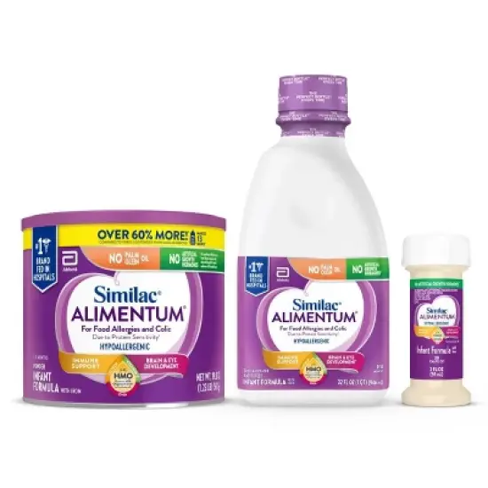 Similac Alimentum Non-GMO Hypoallergenic Ready to Feed Infant Formula  - 32 fl oz image {3}