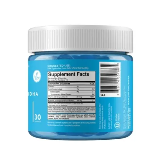 Goli Nutrition Ashwagandha Vegan Gummies image {1}