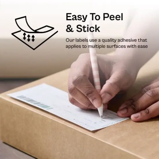 PSBM 4 Rolls 3" x 5" White Thermal Transfer Shipping Labels 3" Core (1190 Label/Roll) image {7}
