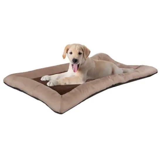 Pet Adobe 43"x29" Plush Cozy Pet Bed - Tan image {8}