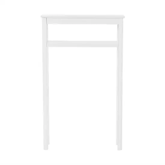 27"x44" Derby Over Toilet Open Storage Shelf White - Alaterre Furniture image {3}