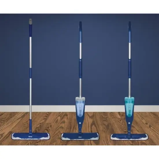 Bona Cleaning Products Reusable Mop Refill Multi Surface Microfiber Wet + Dry Floor Sweeping + Mopping Value Pack - 3ct image {6}