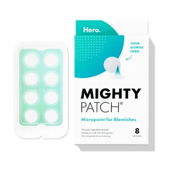 Hero Cosmetics Mighty Acne Pimple Patch Micropoint for Blemishes - 8ct image {3}