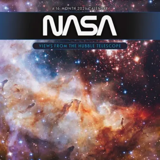 Trends International 2026 NASA Galaxies 12"x12" Wall Calendar image {7}