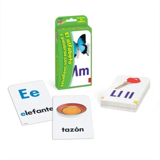 TREND El Alfabeto y Palabras con Im�genes (SP) Pocket Flash Cards image {2}