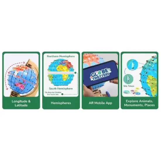 Smartivity Globe Explorer STEM Toy: Creative Engineering Building Kit, Problem Solving Skills, 367 Pieces image {7}