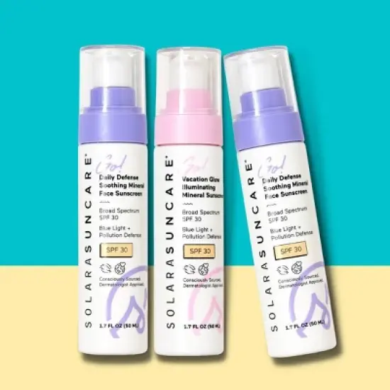 Solara Suncare Vacation Glow Mineral Sunscreen - SPF 30 - 1.7 fl oz image {5}