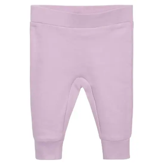 Gerber Baby Girls Organic Pants, 2-Pack image {7}