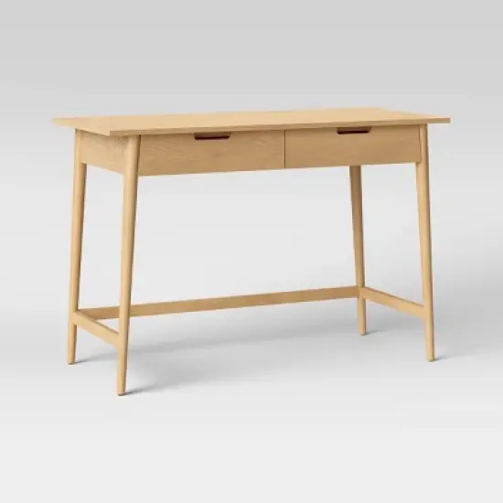 Ellwood Wood Writing Desk with Drawers - Threshold&trade; image {2}