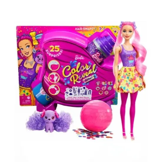 Barbie Magic Color Reveal -Glitter Color Changing & Hair Color Changing HBG39 image {1}