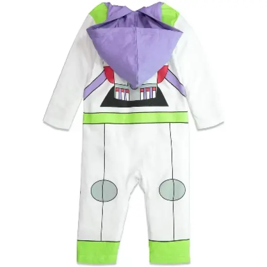 Disney Pixar Toy Story Buzz Lightyear Zip Up Cosplay Coverall Newborn to Toddler image {7}