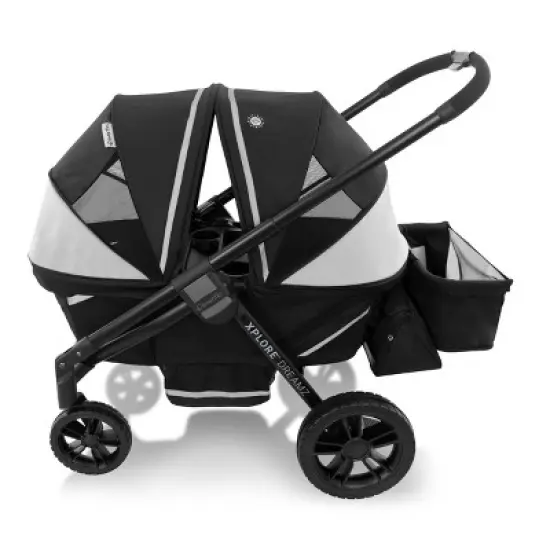 Evenflo Pivot Xplore Dreamz Stroller Wagon with Infant Car Seat Adapter image {10}