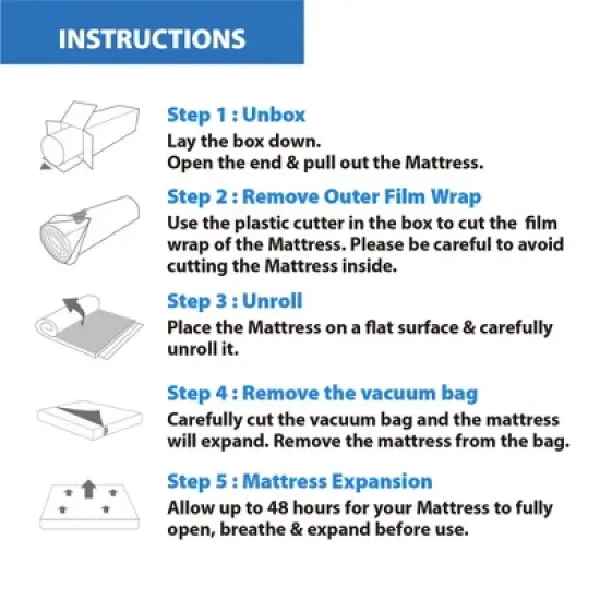 Jennifer Taylor Home Dreamwave 10" Gel Memory Foam Mattress image {7}