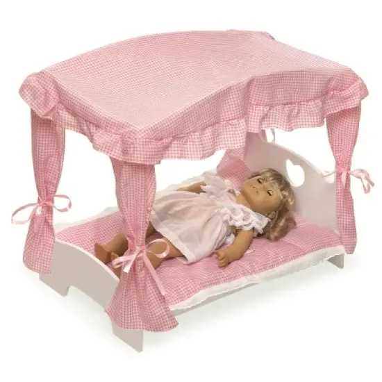 Badger Basket Doll Canopy Bed image {2}