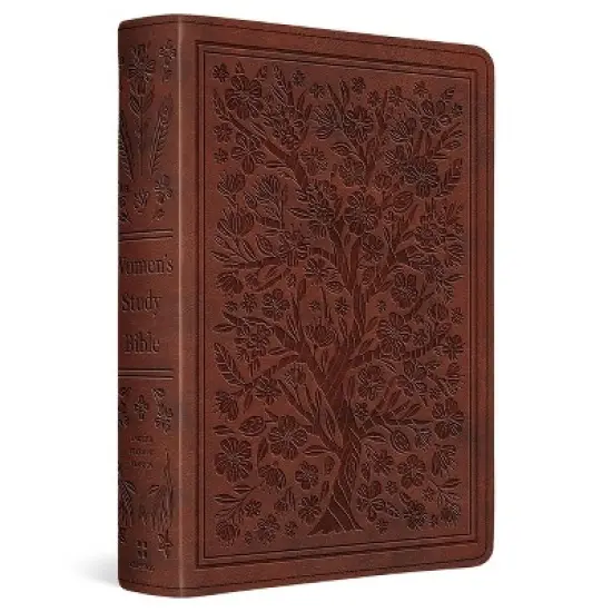 ESV Women's Study Bible (Trutone, Chestnut, Almond Tree Design) - (Leather Bound) image {1}