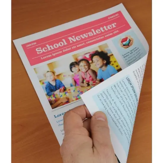 PPD Matte Double Sided Photo Paper (Brochure Paper) 8.5x11 100 sheets 130 gsm for Inkjet Printers image {2}