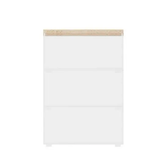 Martha Stewart Brody Clear Plastic Storage Organizer Bins with Lid for Home Office, Kitchen, or Bathroom image {10}