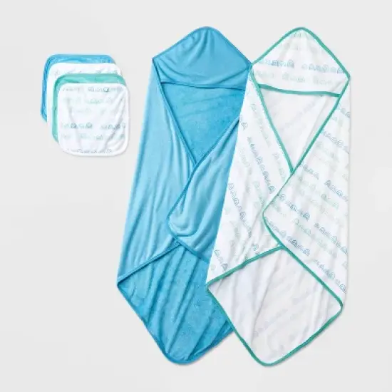 Baby 6pk Cotton Modal Bath Gift Set - Cloud Island&trade; image {3}