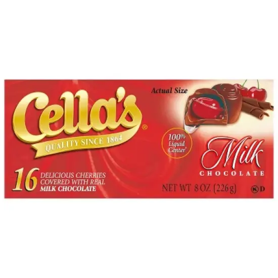 Cella's Milk Chocolate Candy Cherries - 8oz image {3}