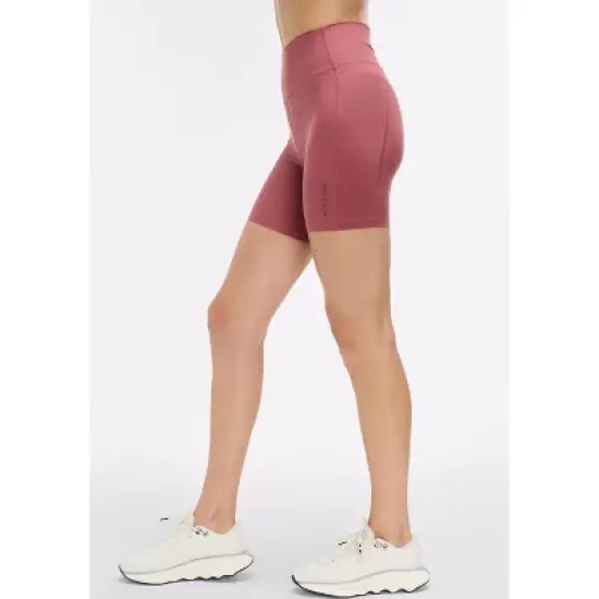 Peloton Women's Cadent High Rise Pocket Bike Short 7", Roan Rouge image {5}