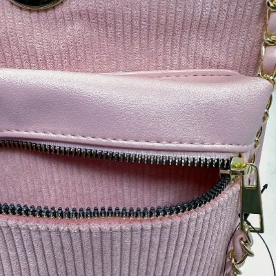 Pokemon Mini Backpack - Pink Corduroy Eevee image {5}