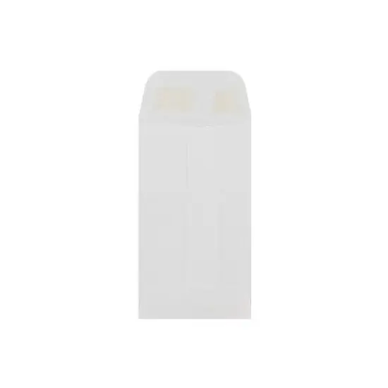 JAM Paper #3 Coin Business Envelopes 2.5 x 4.25 White 1623183 image {1}