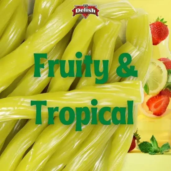 Honeydew Licorice Twists by It's Delish image {2}