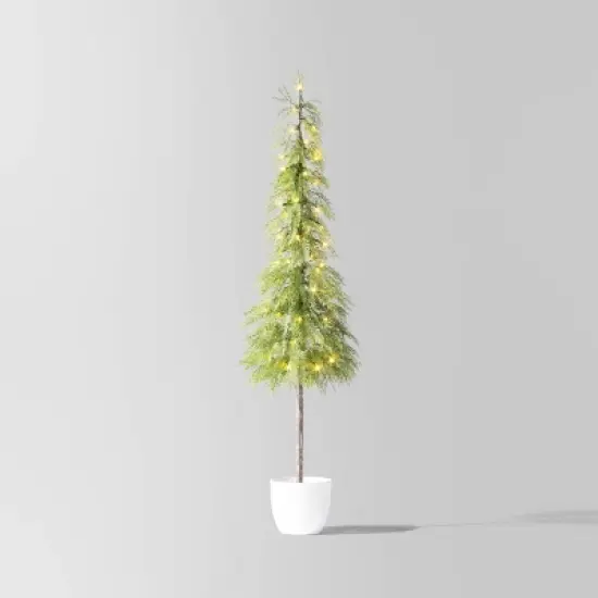 Pre-Lit Potted Balsam Artificial Christmas Tree - Wondershop&trade; image {6}