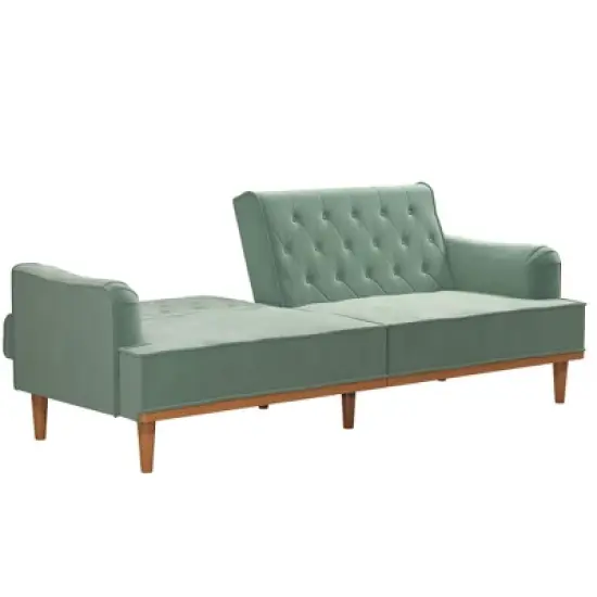 Stella Vintage Convertible Sofa Bed Futon - Mr. Kate image {19}