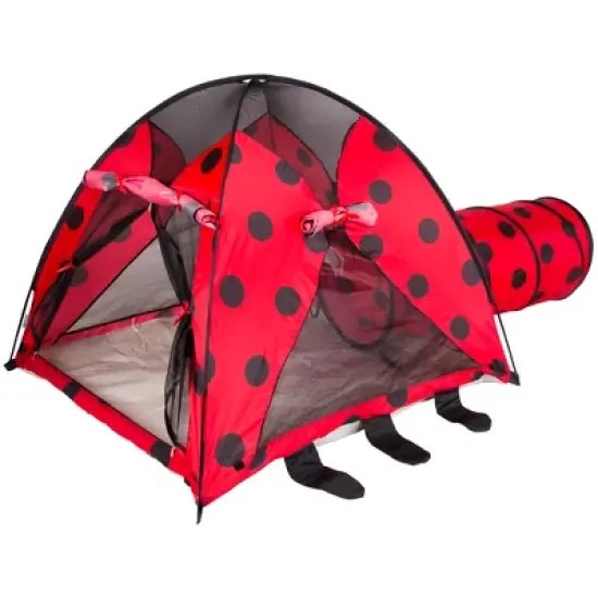 Pacific Play Tents Kids Ladybug Tent and Tunnel Combo image {2}