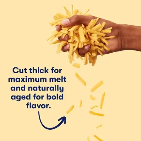 Tillamook Farmstyle Sharp Cheddar Shredded Cheese - 8oz image {2}