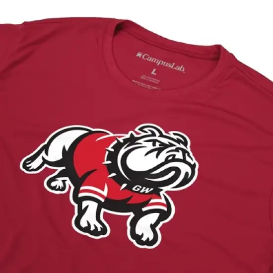 Men's Campus Lab Gardner Webb University Men's Sport Active T-Shirt Primary Logo image {4}