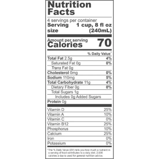 Rice Dream Organic Original Unsweetened Rice Drink - Case of 12/32 oz image {4}