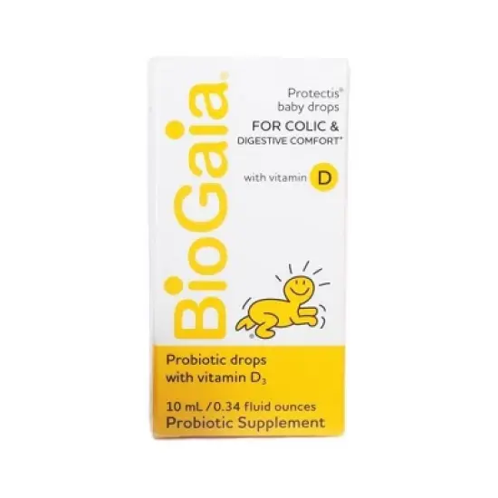 BioGaia Protectis Probiotic Baby Drops with Vitamin D3 - 0.34 fl oz image {1}