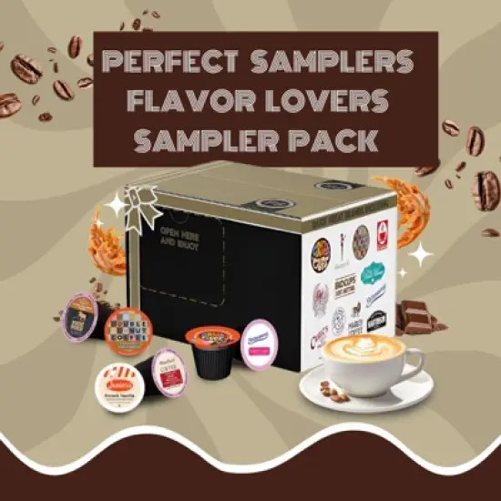 Flavor Lovers Coffee Pods Sampler Pack image {2}