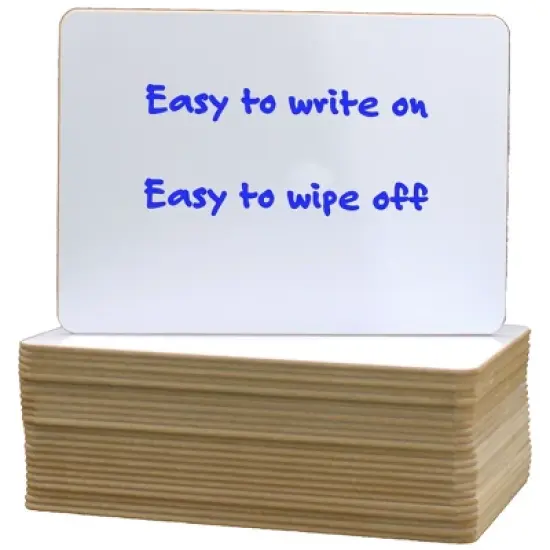 Flipside Products Two-Sided Dry Erase Board, 5" x 7", Pack of 24 image {1}