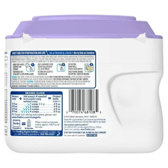 Similac Pro-Total Comfort Non-GMO Powder Infant Formula image {4}