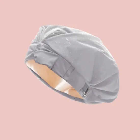 Hairbrella Classic Satin-Lined Shower Cap image {7}