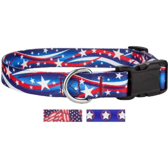 Country Brook Petz Deluxe Dog Collar - Americana Collection - Made In The U.S.A. image {1}