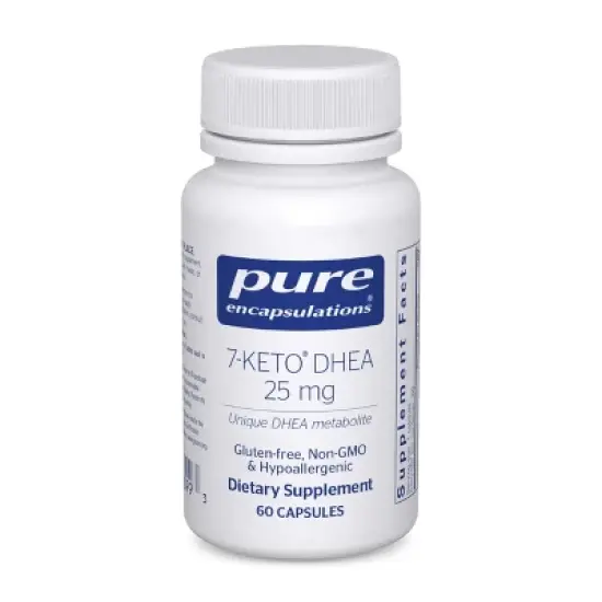 Pure Encapsulations 7-Keto DHEA 25 mg - Unique DHEA Metabolite Supplement to Support Thermogenesis* image {8}