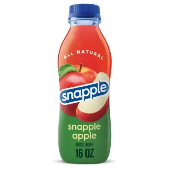 Snapple Apple Juice Drink - 16 fl oz Bottle image {8}