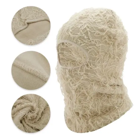 Unique Bargains Warm Knitting Face Mask 1 Pc image {2}