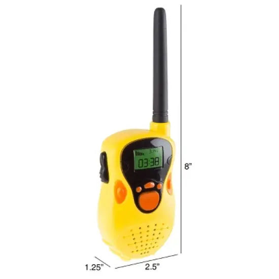 Toy Time Kids' Walkie Talkies - Set of 2, Yellow image {1}